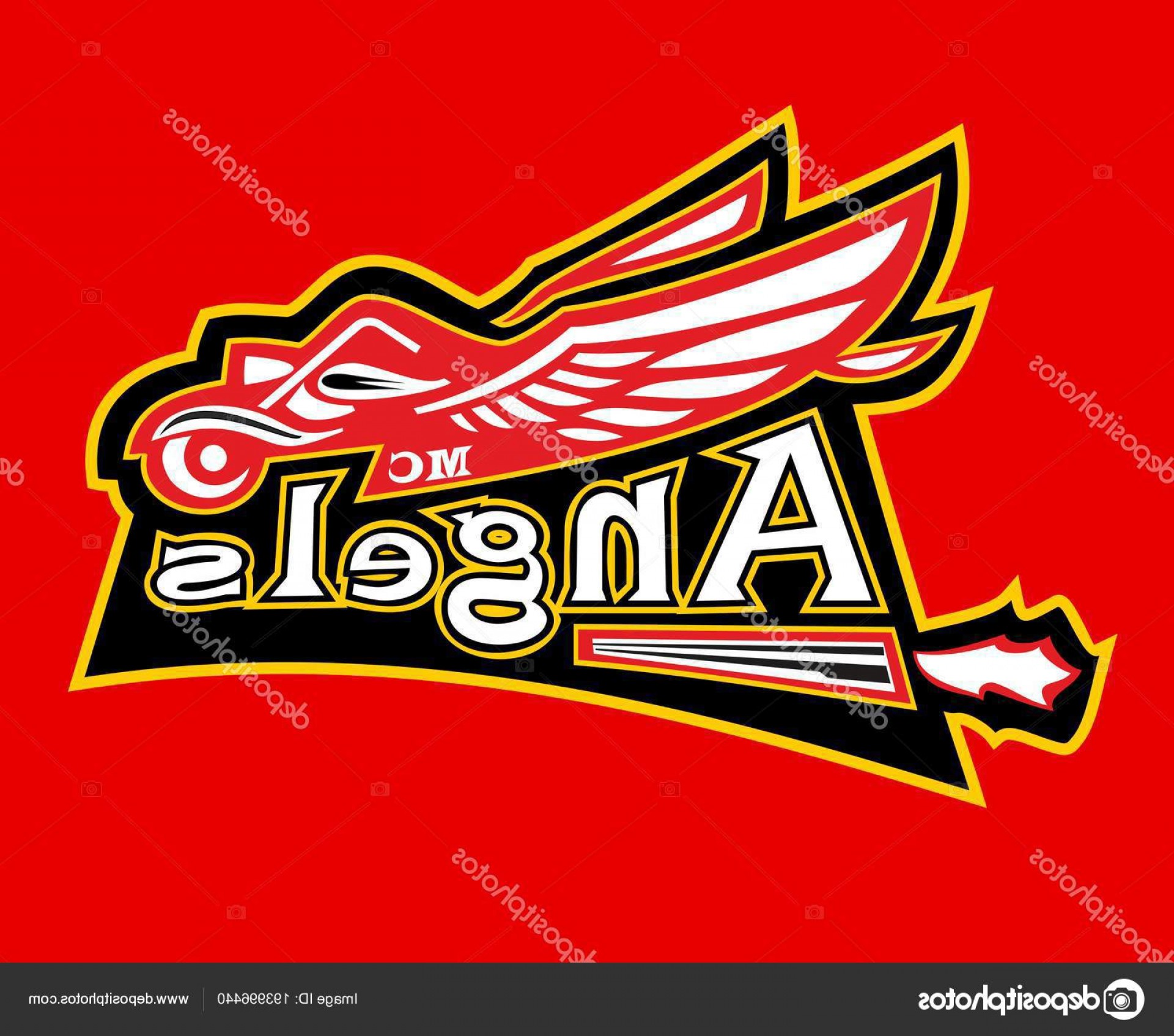 1920x1694 Stock Illustration Man Wings Motorcycle Driving Road Hoodamathrun