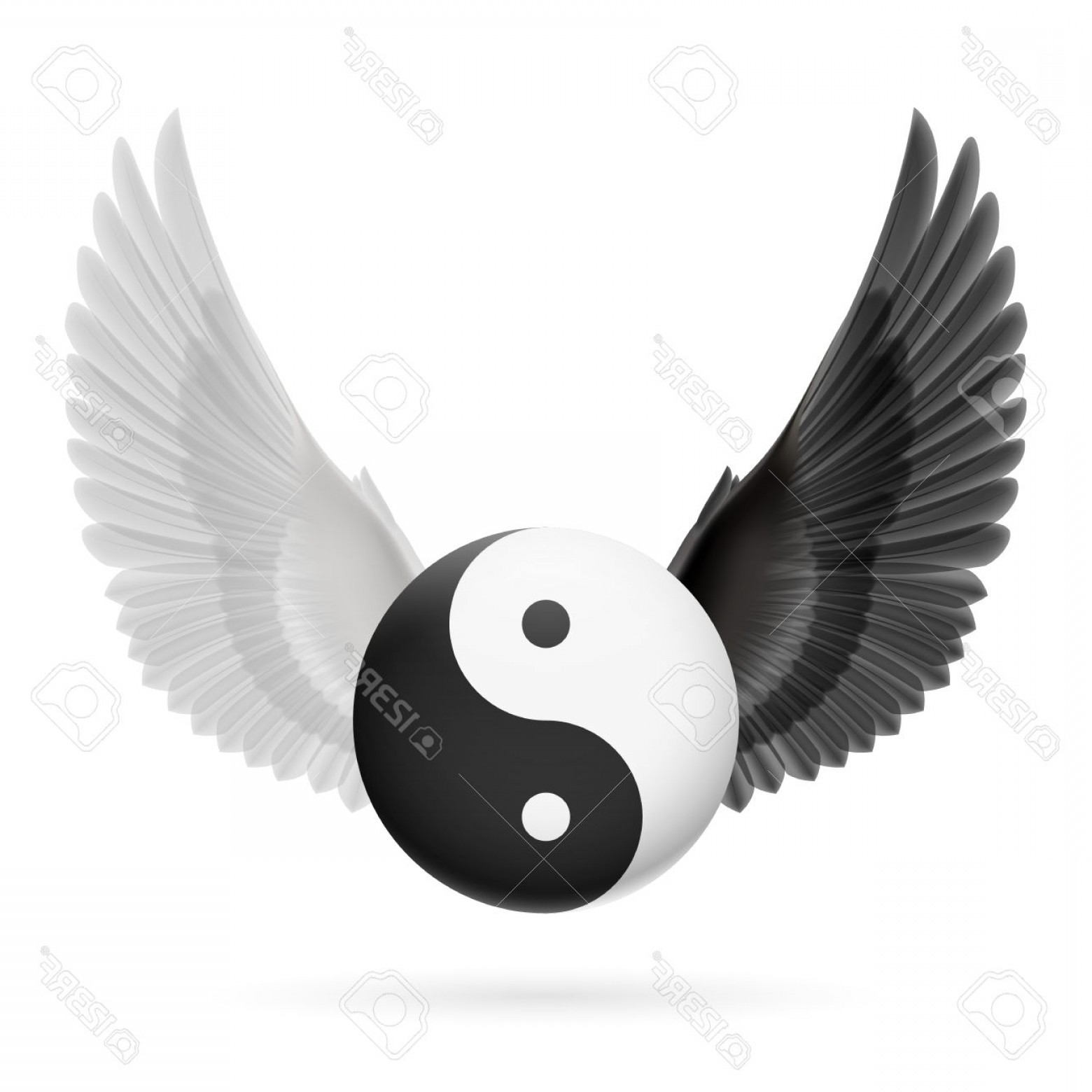 1560x1560 Young Man Angel Wings Clipart Black And White Hoodamathrun