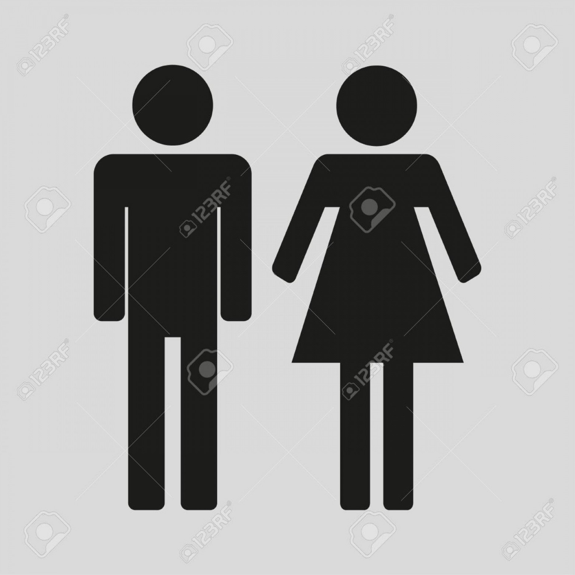 Male Female Icon Vector Studiogrfx 1872x1872 Male Female Icon Vector Studiogrfx