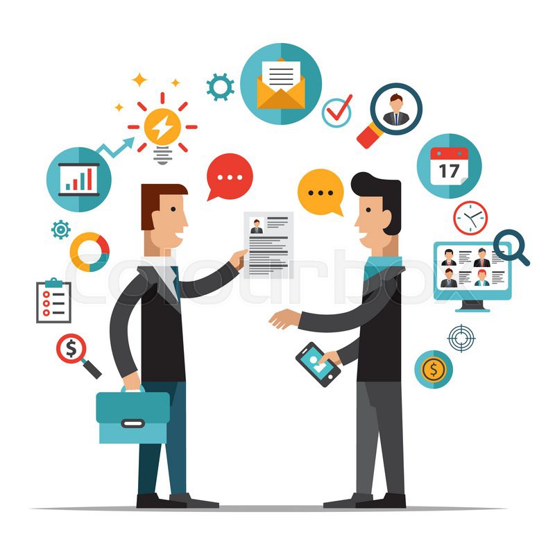 800x800 Set Of Flat Design Vector Illustration Stock Vector Colourbox