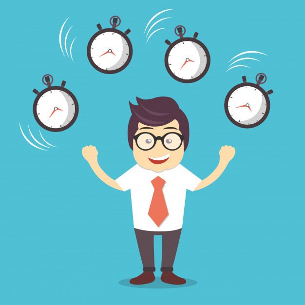 626x626 Time Management Vector Free Download