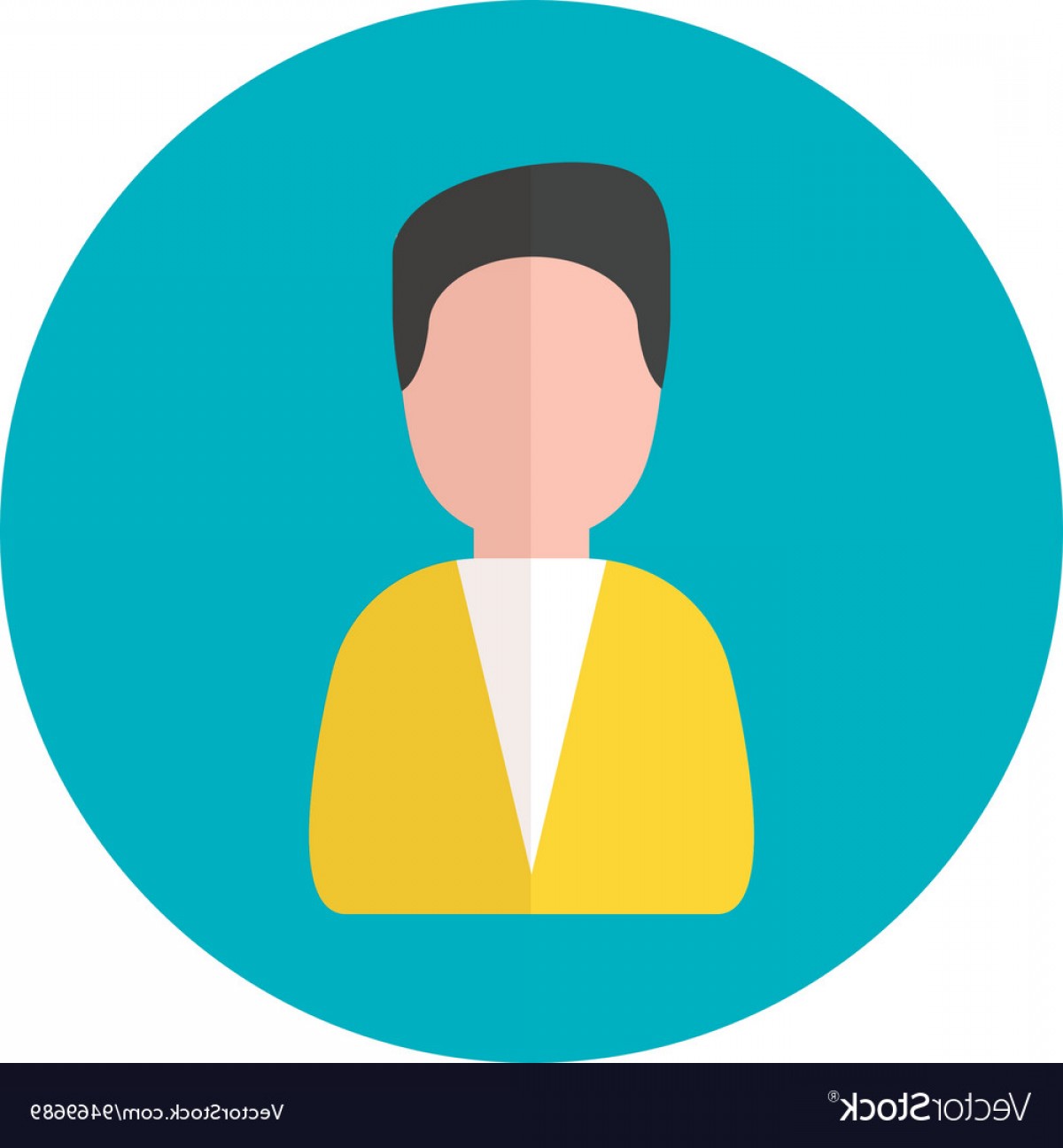 Man Icon Manager Symbol In Flat Style Round Vector Soidergi 1200x1296 Man Icon Manager Symbol In Flat Style Round Vector Soidergi