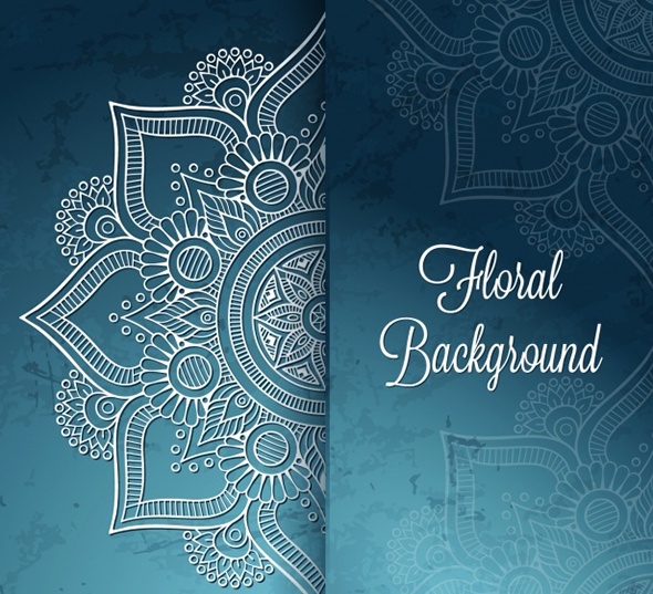 Mandala Background Vector