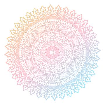 360x360 Mandala Png, Vector, And Clipart With Transparent Background