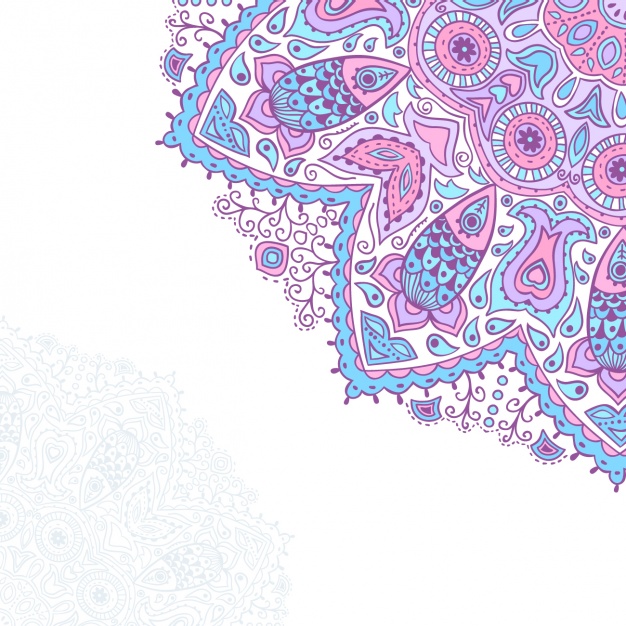 626x626 Mandala Background Design Vector Free Download