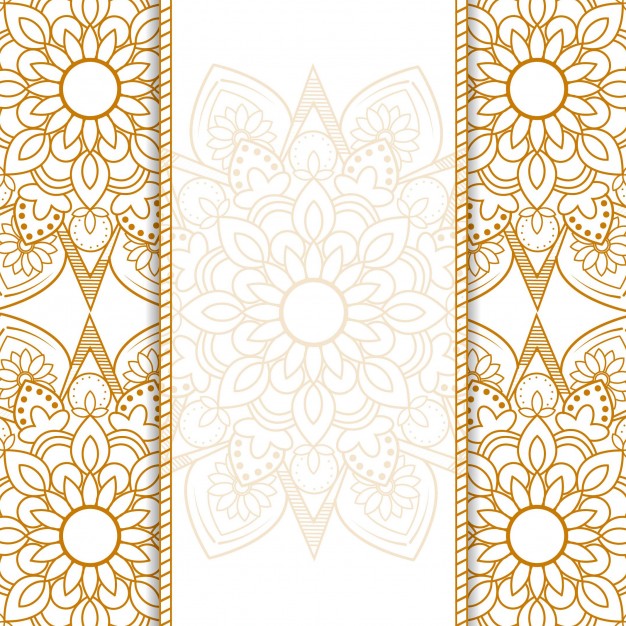 626x626 Ornamental Mandala Background Vector Free Download