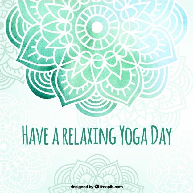 626x626 Watercolor Green Mandala Background Free Vector Zaproszenie