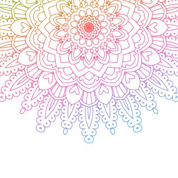 360x360 Mandala Png, Vector, And Clipart With Transparent Background