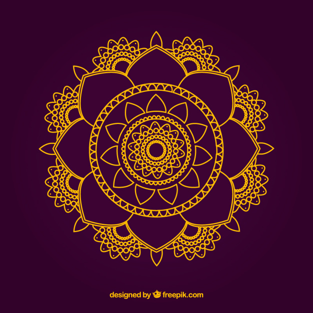 626x626 Mandala Design Vector Free Download