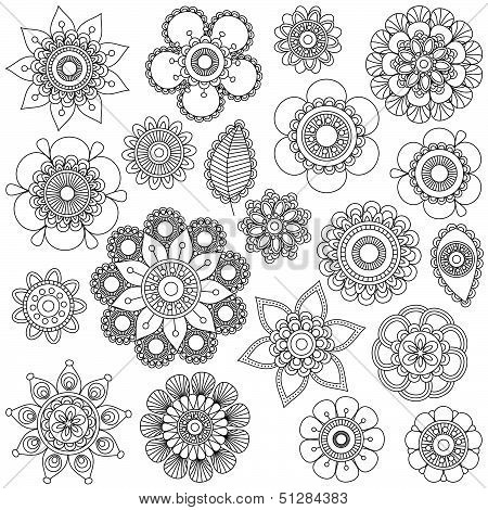 450x470 Flower Mandala Clipart Free Cliparts Download Images