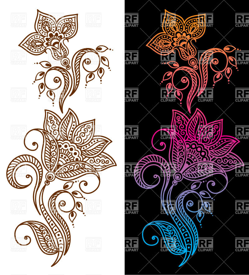 800x882 Colorful Mandala Flowers