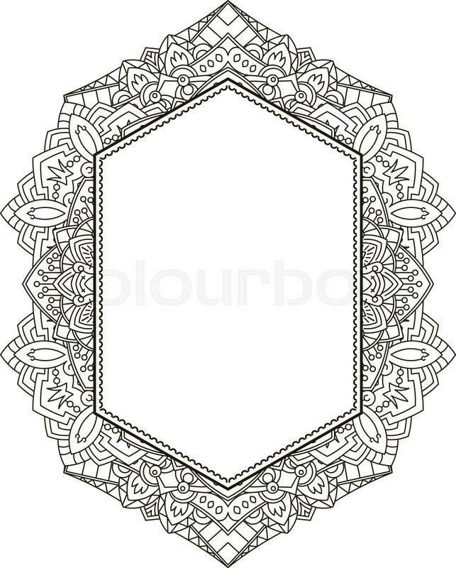 643x800 Unusual Vertical Hexagon Rich Stock Vector Colourbox