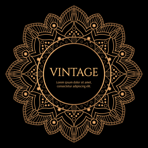 600x600 Mandala Luxury Frame Vectors Free Download