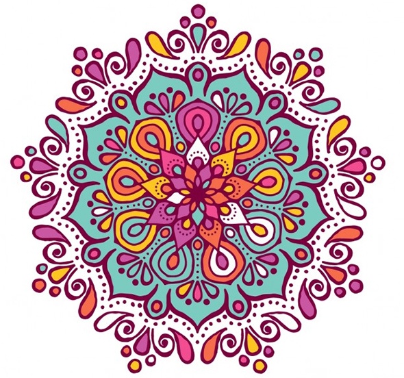 Beautiful Free Mandala Vectors 590x552 Beautiful Free Mandala Vectors
