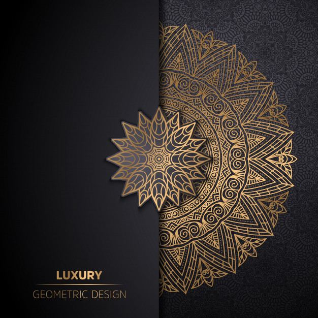 Luxury Ornamental Mandala Design Background In Gold Color Free 626x626 Luxury Ornamental Mandala Design Background In Gold Color Free
