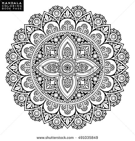 450x470 Mandala, Vector Mandala, Floral Mandala, Flower Mandala, Oriental