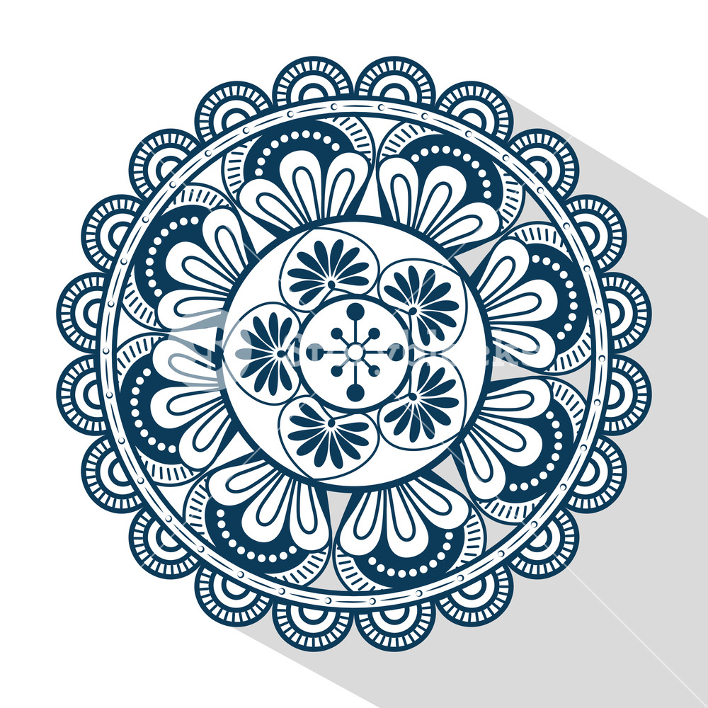 1000x1000 Mandala Vintage Decorative Elements Oriental Pattern Vector