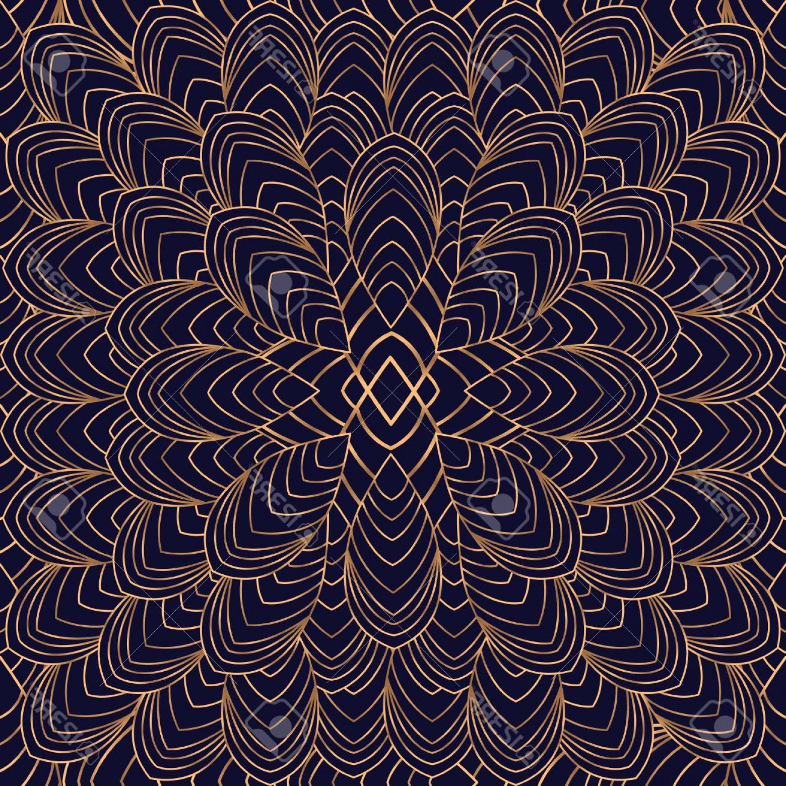 1560x1560 Photostock Vector Luxury Background Pattern Vector Seamless Floral