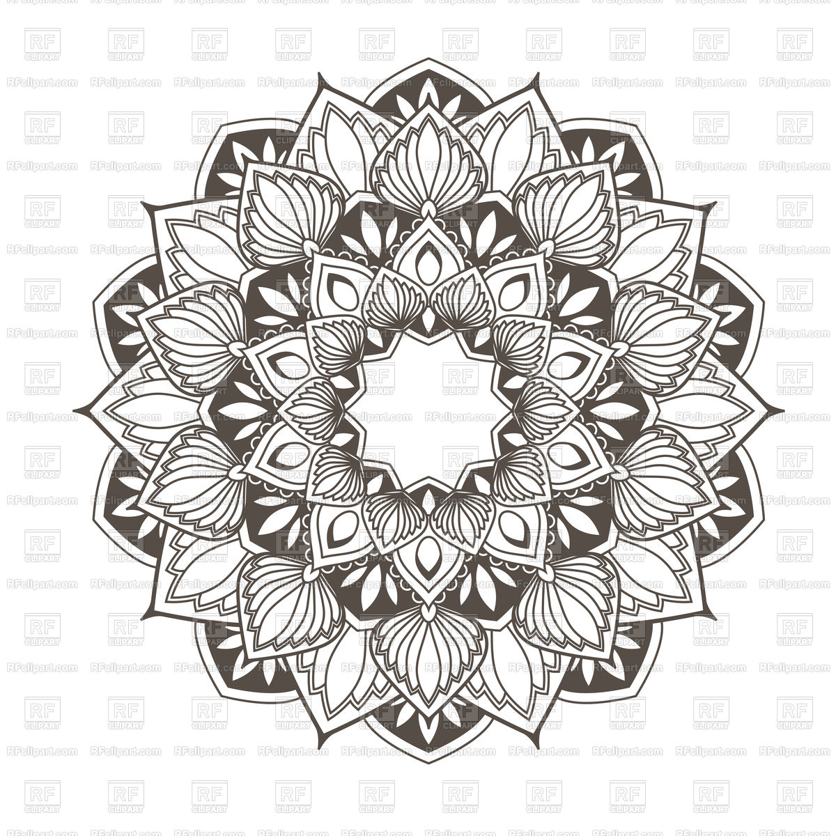 1200x1200 Ethnic Mandala Design