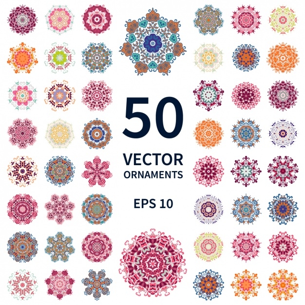 Mandala Simple Vector