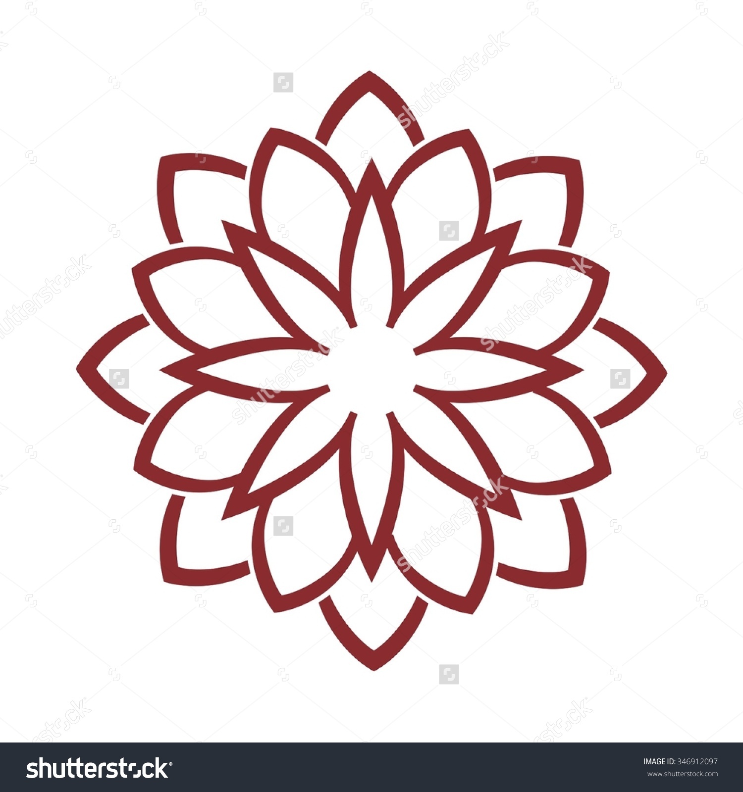 1500x1600 Simple Mandala