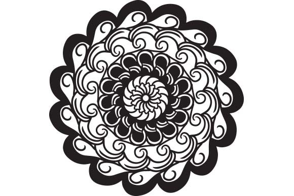 580x386 Mandala Vector Art Pattern Graphic