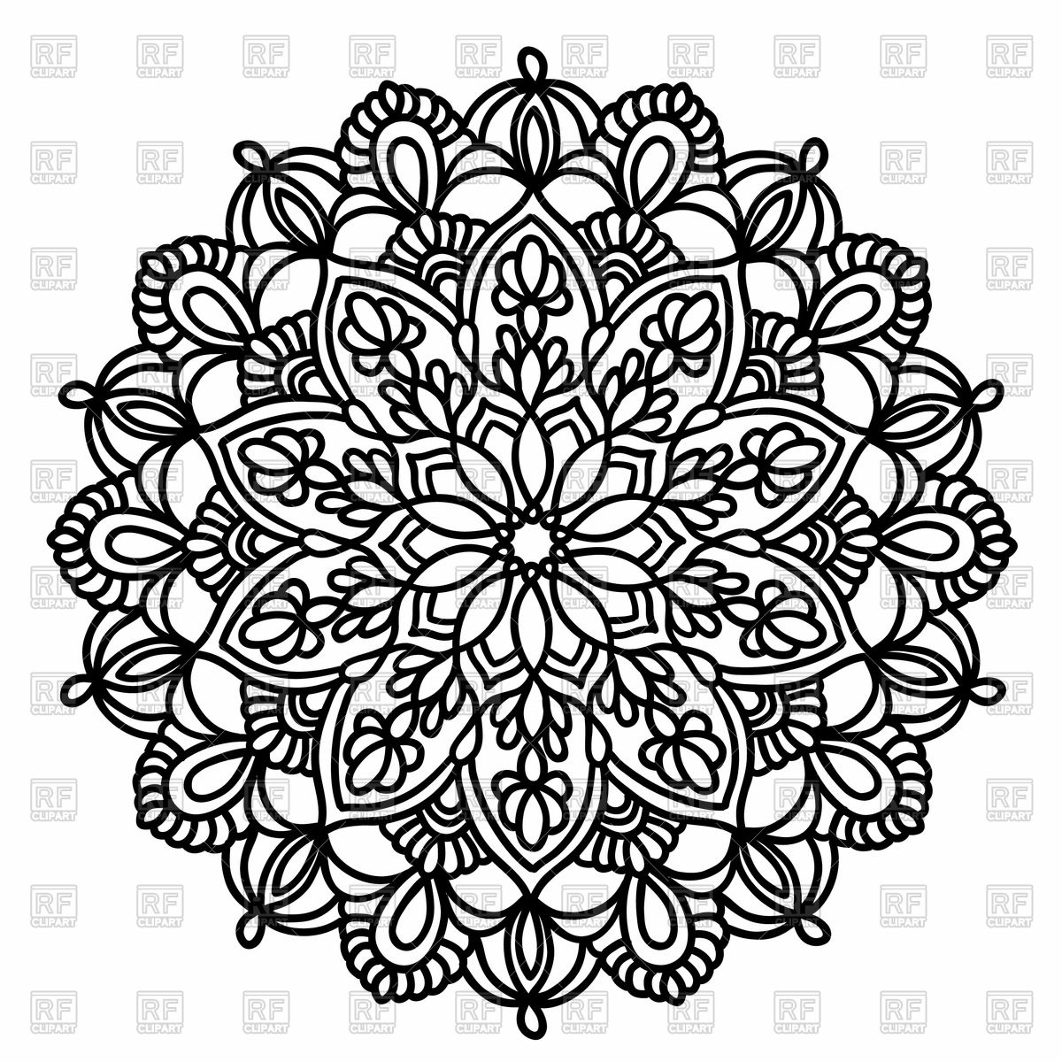 Download Mandala Vector at Vectorified.com | Collection of Mandala ...