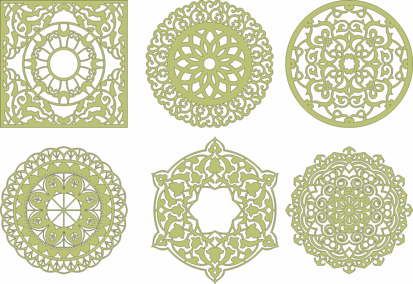 1417x973 Decorative Mandala Vector Art Free Vector Free Download Vector