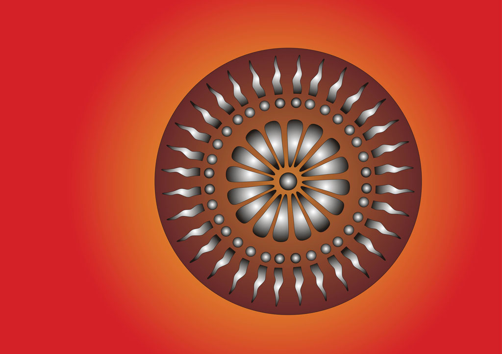 1024x722 Mandala Vector Vector Art Graphics