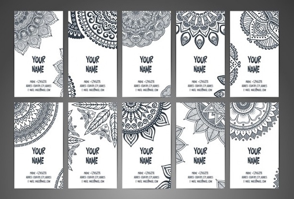 590x399 Beautiful Free Mandala Vectors