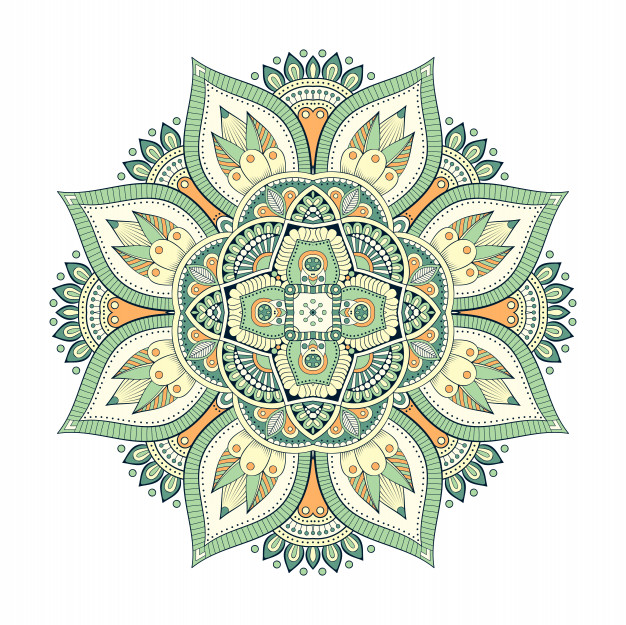 626x625 Vector Mandala Vector Free Download
