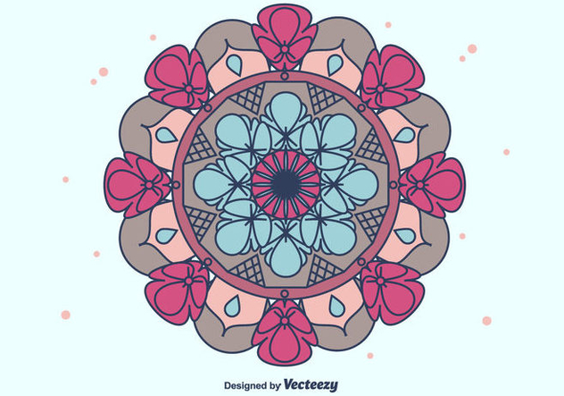 632x443 Colorful Mandala Vector Free Vector Download Cannypic