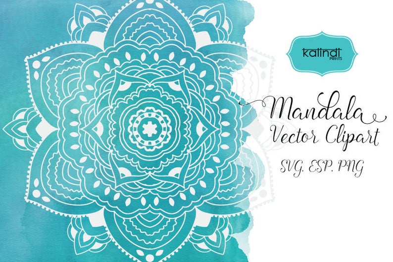794x529 Mandala Mandala Vector Clipart Mandala Stencil Mandala Etsy
