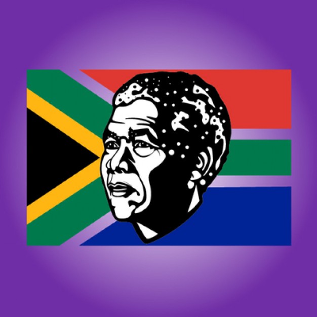 626x626 Nelson Mandela Face Vector Vector Free Download