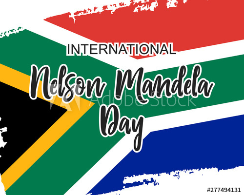 500x400 International Nelson Mandela Day In Vector Format