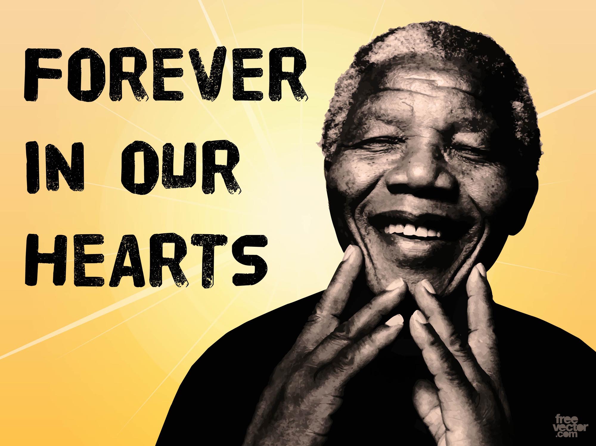 2000x1495 Mandela Vector Art Graphics