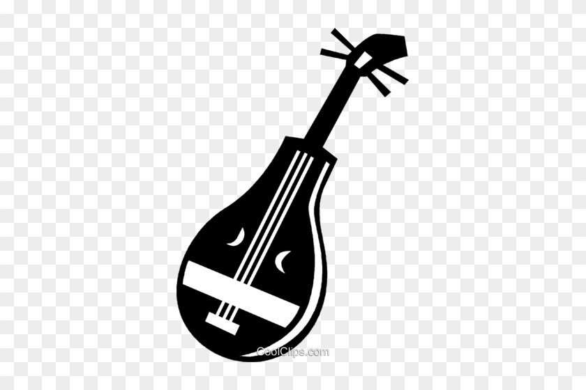 840x560 Mandolin Royalty Free Vector Clip Art Illustration