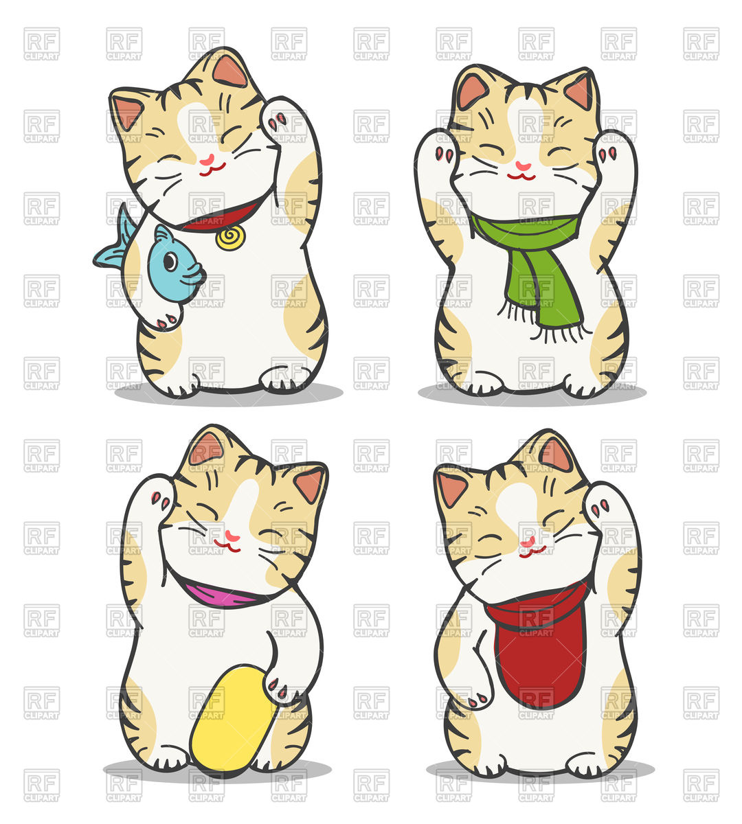 Maneki Neko Japan Cat Doll Set Vector Image Of Plants And Animals 1080x1200 Maneki Neko Japan Cat Doll Set Vector Image Of Plants And Animals