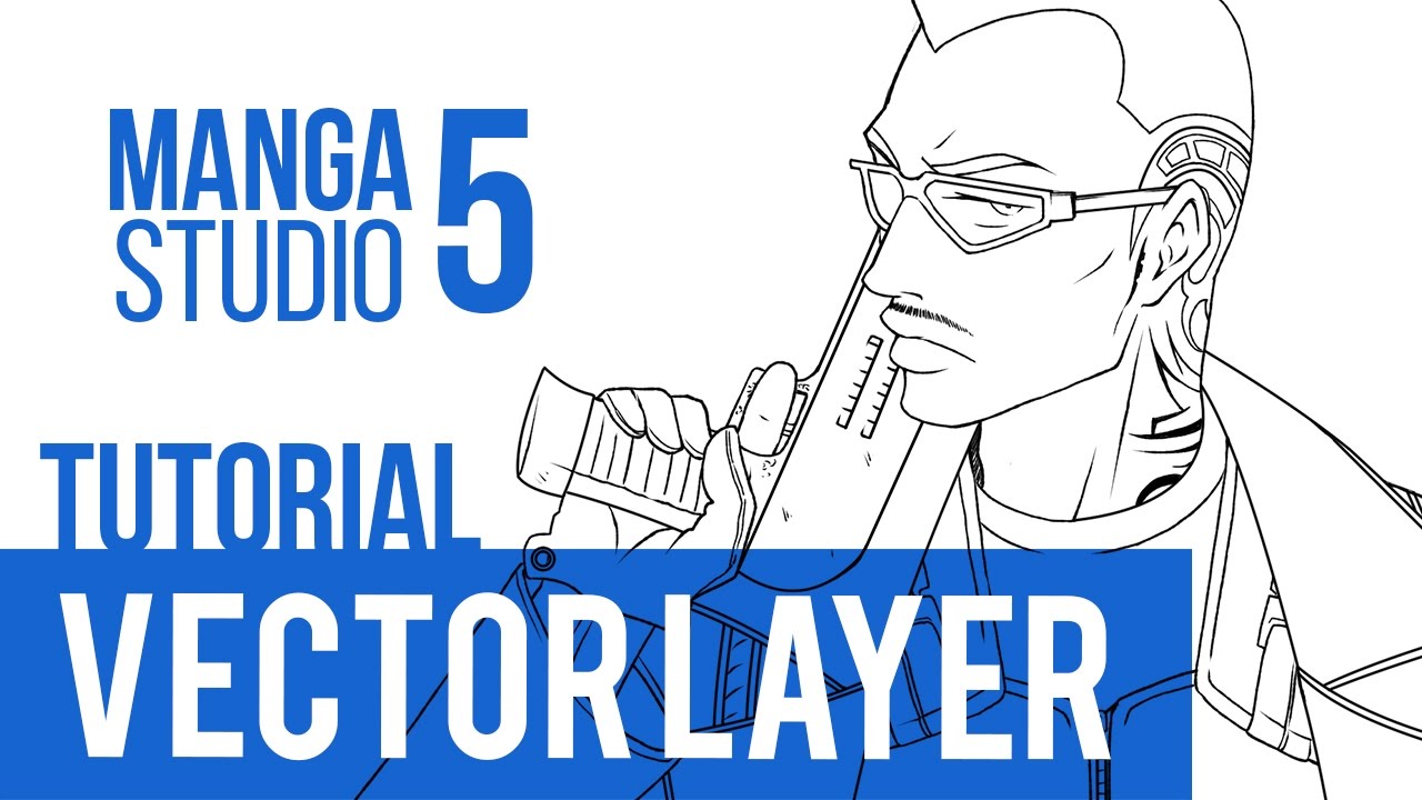 1280x720 Manga Studio Vector Layer Basics Tutorial