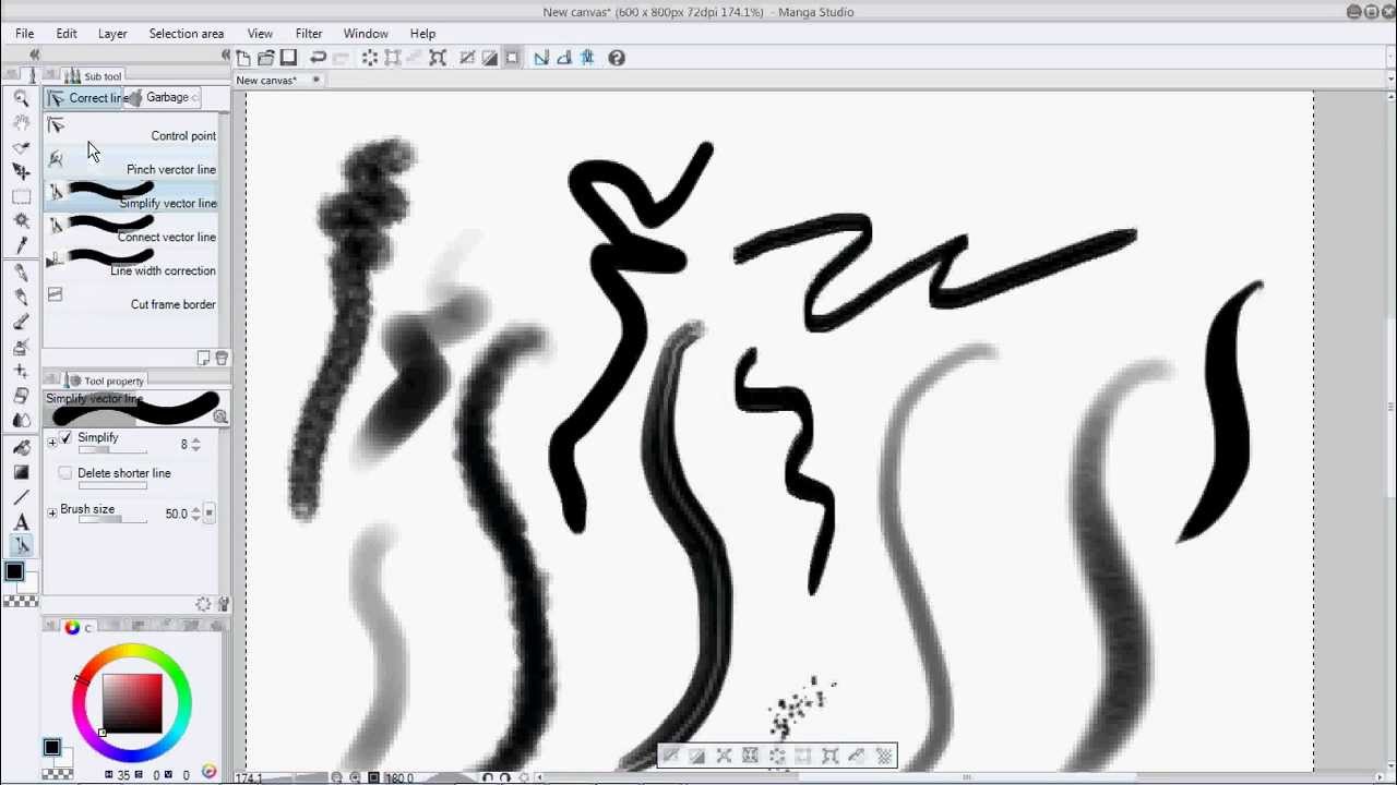 1280x720 Playing With Manga Studio Amazing Vector Tools