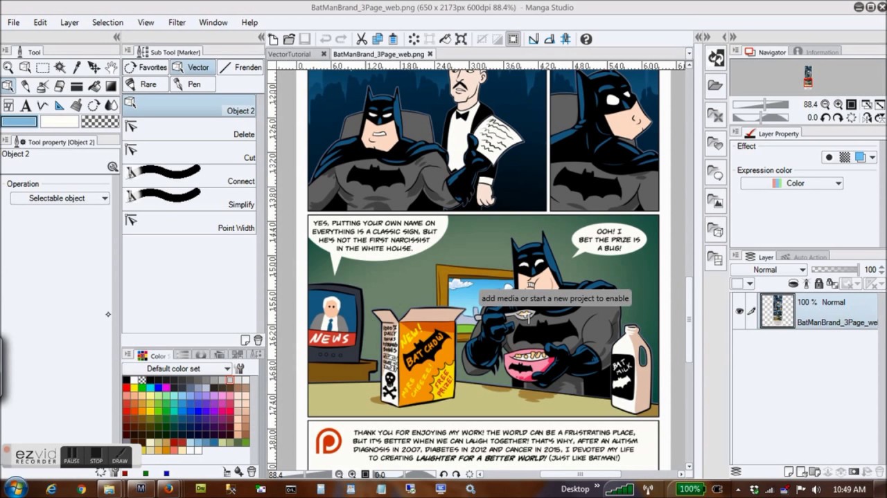 1280x720 Using Vector Layers In Clip Studio Paintmanga Studio Webcomic