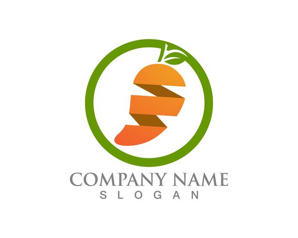 613x490 Mango Logo And Icon Fruit Vector Template