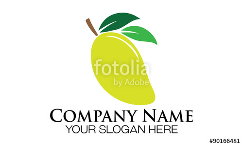 500x300 Mango Logo Vector Stock Image And Royalty Free Vector