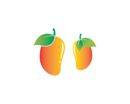 450x360 Mango Icon Logo Vector Template Royalty Free Vector Graphics
