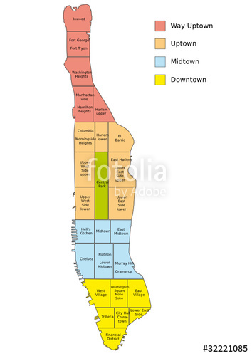 354x500 New York Map