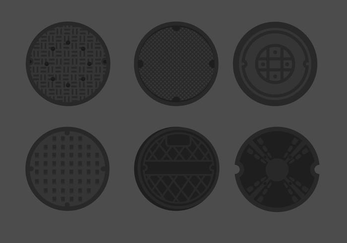700x490 Manhole Cover Vector