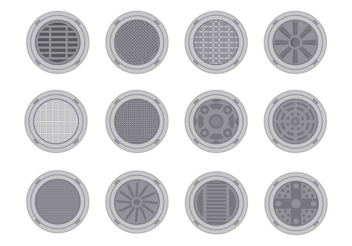700x490 Manhole Free Vector Art