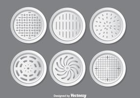 286x200 Manhole Cover Free Vector Art
