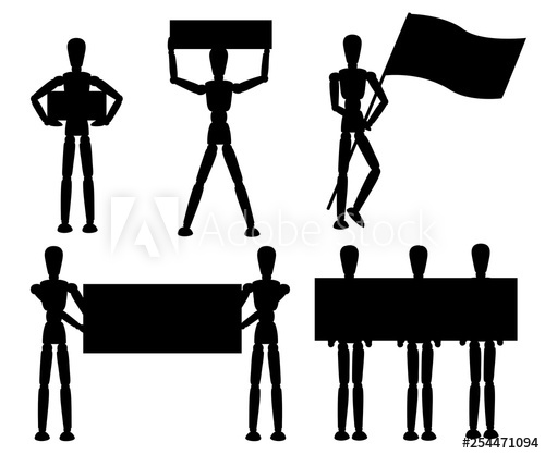 Black Silhouette Wooden Mannequin Collection Dummy 500x417 Black Silhouette Wooden Mannequin Collection Dummy