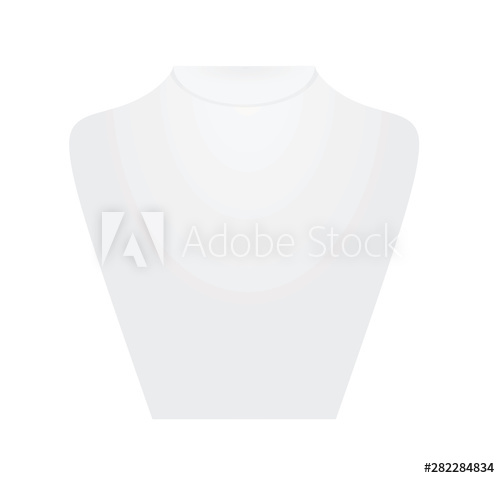 White Mannequin Silhouette, Vector Illustration 500x478 White Mannequin Silhouette, Vector Illustration